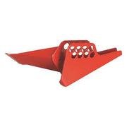 Ball Valve Lockout, Thermoplastic, Red