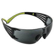 SecureFit 400, Safety Glasses, Anti-Fog & Anti-Scratch, Gray Lens, Black Frame, Frameless