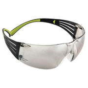 SecureFit 400, Safety Glasses, Anti-Scratch, Gray Mirror Lens, Black Frame, Frameless