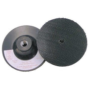 Hook-and-Loop Disc Backup Pad, 4 in Dia, No Hole, 914