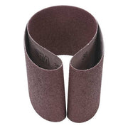 Sanding Belt, 6 in W, 48 in L, Coated, Aluminum Oxide, 36 Grit, Not Applicable, 341D, Brown