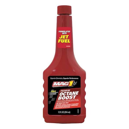 Octane Treatment, Liquid, Amber, 12 Oz