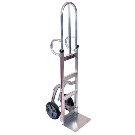 Narrow Aisle Hand Truck,500 lb.,8 in dia
