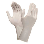 TouchNTuff 73-500, Disposable Gloves, 5.9 mil Palm, Neoprene, Powder-Free, L (9), 200 PK, Cream