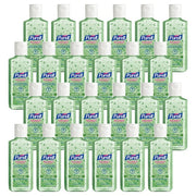 Hand Sanitizer Aloe Gel, 4oz Portable Flip Cap Bottle, PK24