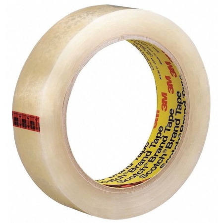 Packaging Tape,65.83m L,25.4mm W,PK36