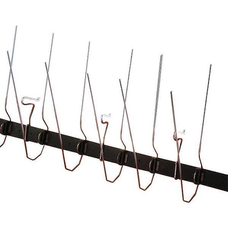 Bird Repellent Spikes,Gutter-Point,PK50