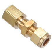 3/8" CPI x 1/4" FNPT Brass Bulkhead Connector