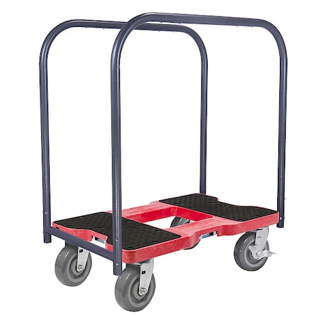 Super-Duty Panel Cart/Dolly,Red,1800 Lb