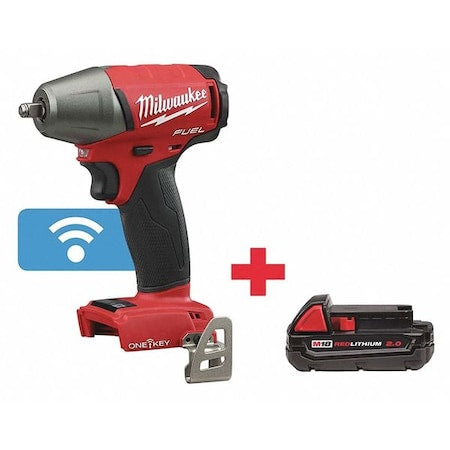 M18 FUEL w/ ONE-KEY 3/8" Compact Impact Wrench w/ Friction Ring + M18 CP2.0 Battery