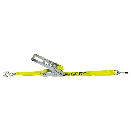 Tiedown, RtchtStrapAsmbly, 5000 lb, Grab Hk