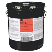 Contact Cement, 1357L Series, Gray/Green, 5 gal, Dual-Cartridge