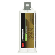 Urethane Adhesive, DP620NS Series, Black, Dual-Cartridge, 1:01 Mix Ratio