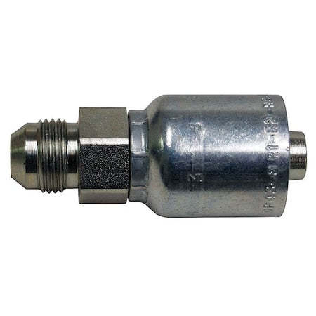 Hose Fitting,Male JIC,Straight,Hose 3/4