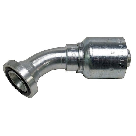Fl Fitting,Crimp,3/4" Hose,3/4" Fl