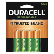 Duracell General Purpose Battery - AA - Nickel-Metal Hydride (NiMH),PK4
