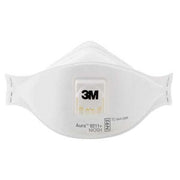 Disposable Respirator, N95, Flat-Fold, Single, Non-Adjustable, Metal Nose Clip, M