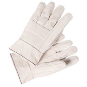 Hot Mill 9124K Heat Resistant Gloves, Cotton, 605  Degrees F Max Temp., Slip-On Cuff White, L ( 9 )