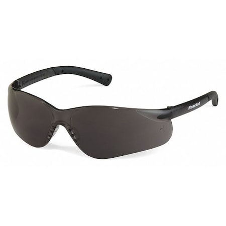 BearKat (BK3), Safety Glasses, UV-AF Anti-Fog, Polycarbonate Lens, Gray Frame, Frameless