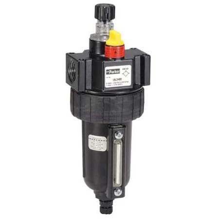 Air Line Lubricator,1/2In,90 cfm,250 psi