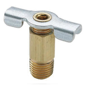 Brass Drain Cock Ball Valve Inline 1/8"