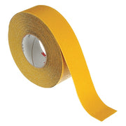 Anti-Slip Tape Mineral 60 Grit Size, Yellow, 2" W x 60 ft. L, 0.036 in Thick