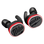 Earbuds, Bluetooth, Black/Red, Cylinder