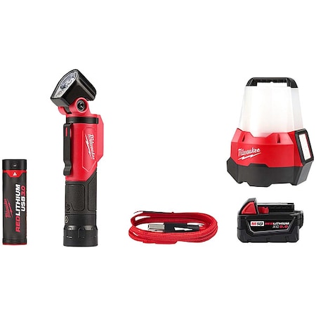 Flashlight + M18 Light + XC5.0 Battery