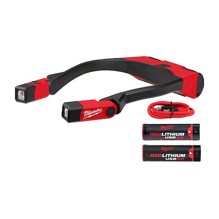 USB 400L Neck Light + 3.0 Battery