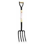 Digging Fork,4 Tine,29" Wood Handle