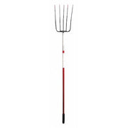 Manure Fork,5 Tine,54" Alum. Handle