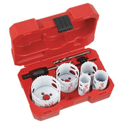 9 pc. HOLE DOZER Large Diameter Bi-Metal Hole Saw Set