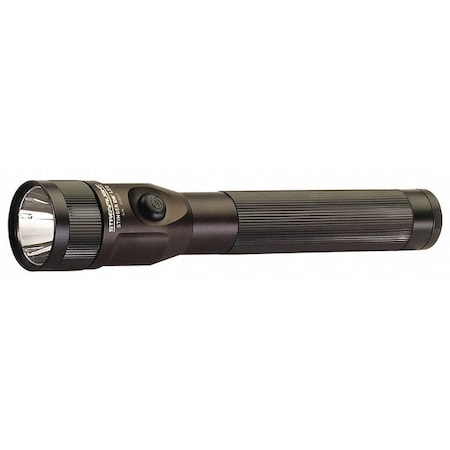 Black Rechargeable LED Industrial Flashlight, NiMH Proprietary, 425lm