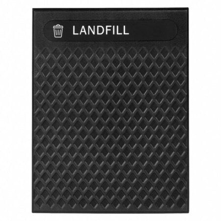 Panels,Fits 35 gal/41 gal,Black,PK4