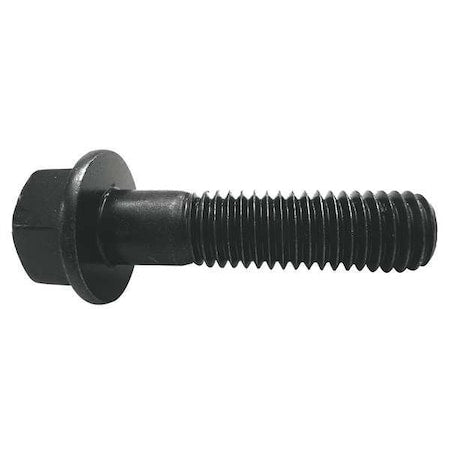 Grade 8, 5/8"-11 Flange Bolt, Plain Steel, 3-1/2 in L, 15 PK