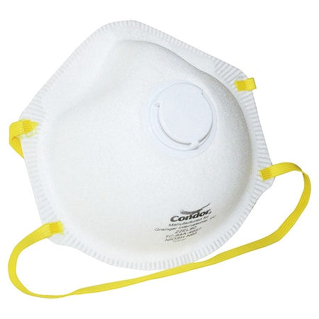 Disposable Respirator, N95, Molded, Dual, Non-Adjustable, None, M