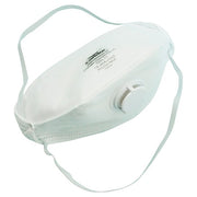 Disposable Respirator, N95, Flat-Fold, Single, Non-Adjustable, Metal Nose Clip, M