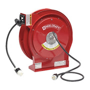 Power Cord Reel with 50 ft. Cord 1-Outlet 12/3