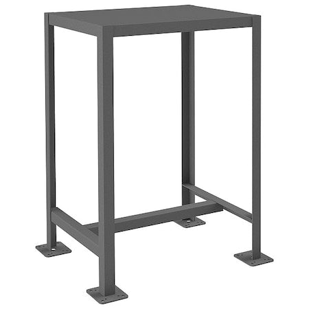 Medium Duty Machine Tables, Steel, 24" W, 36" Height, 2000 lb., Straight