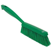 1 19/32 in W Bench Brush, Medium, 6 1/2 in L Handle, 6 1/2 in L Brush, Green, Plastic