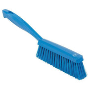 1 19/32 in W Bench Brush, Medium, 6 1/2 in L Handle, 6 1/2 in L Brush, Blue, Plastic