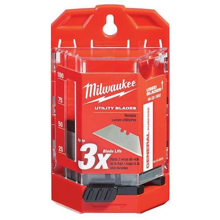 General Purpose Utility Blades w/ Dispenser, PK50