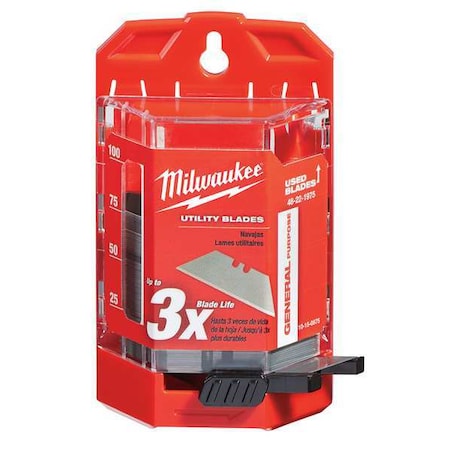 General Purpose Utility Blades w/ Dispenser, PK75