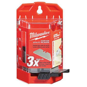 Carton Utility Knife Blades w/ Dispenser, PK50