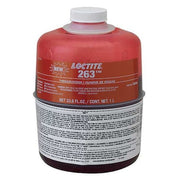 Primerless Threadlocker, LOCTITE 263, Red, High Strength, Liquid, 1L Bottle