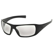 Goliath(R), Safety Glasses, Anti-Scratch, Clear Lens, Black Frame, Full-Frame