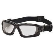 Safety Goggles, Clear Lens, H2X Anti-Fog, Direct Vented, Foam Padding, I-Force Series