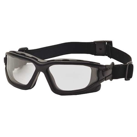 Safety Goggles, Clear Lens, H2X Anti-Fog, Direct Vented, Foam Padding, I-Force Series