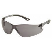 Itek(R), Safety Glasses, Anti-Scratch, Gray Lens, Gray Frame, Frameless