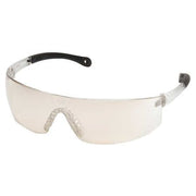 Provoq(R), Safety Glasses, Anti-Scratch, Gray Mirror Lens, Indoor/Outdoor Mirror Frame, Frameless